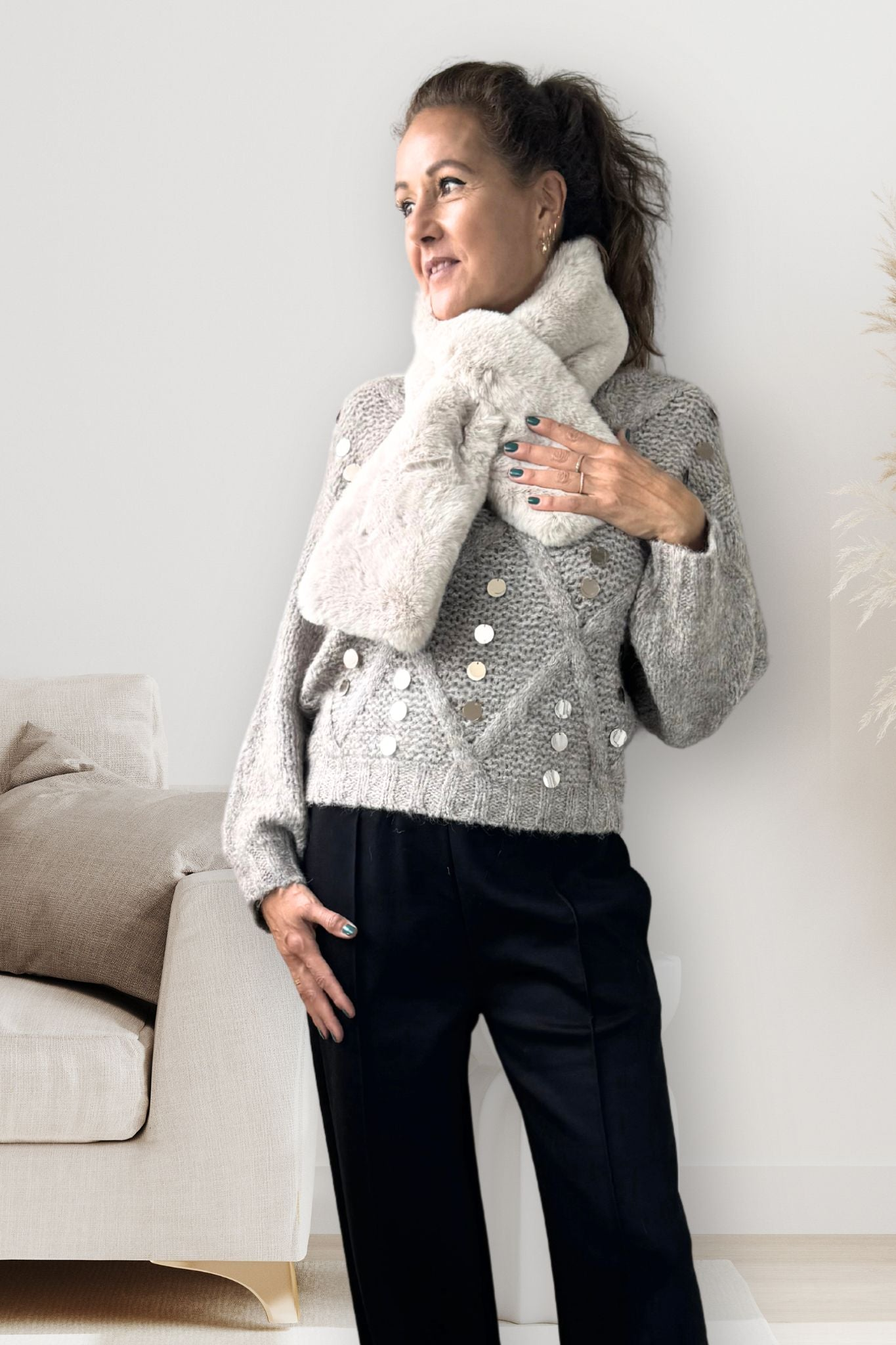 Comfy sjaal Souri Fashion