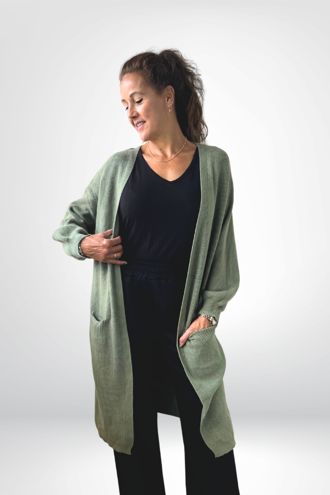 Comfy lang vest "Indian Summer"