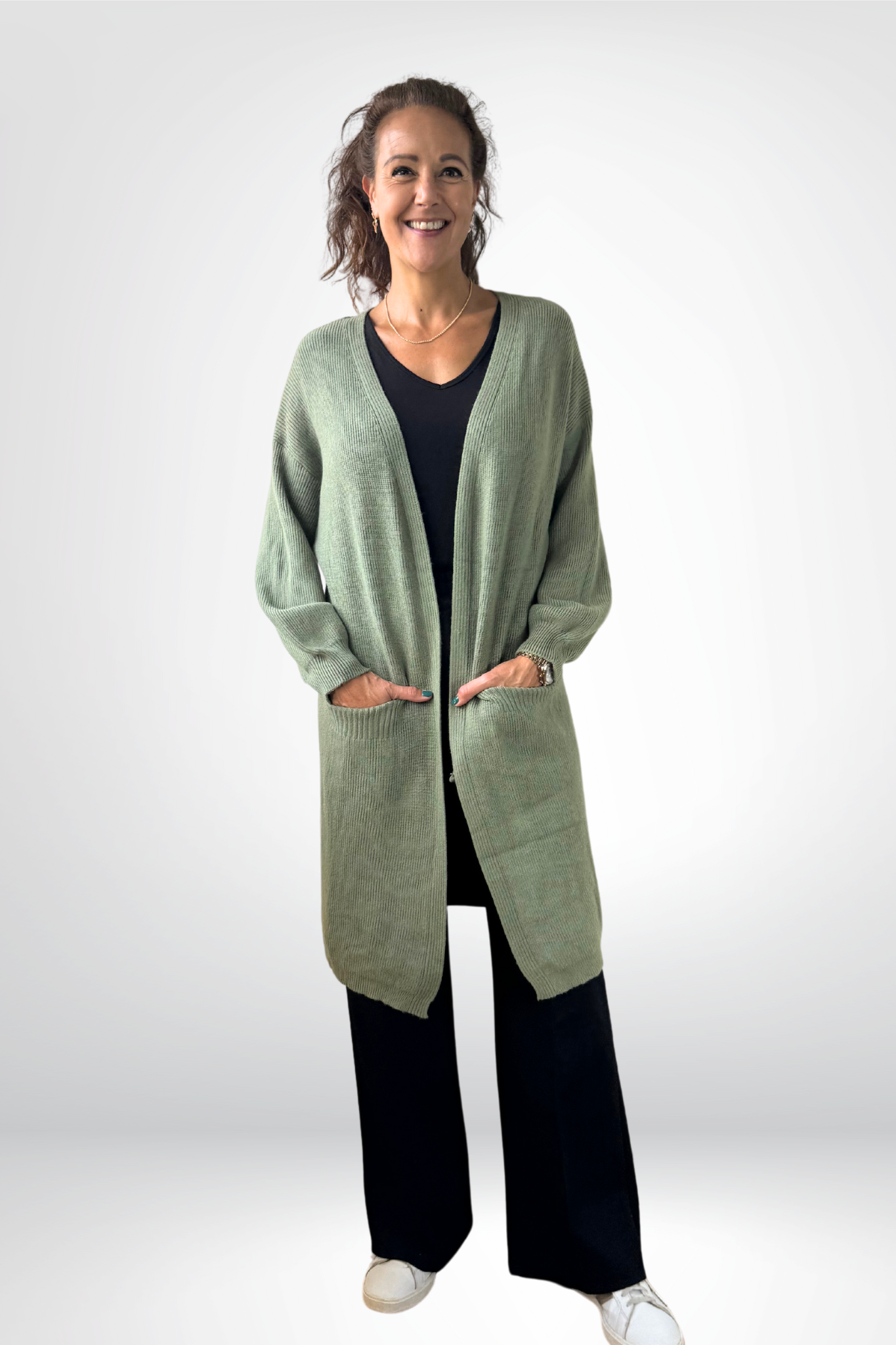 Comfy lang vest "Indian Summer"
