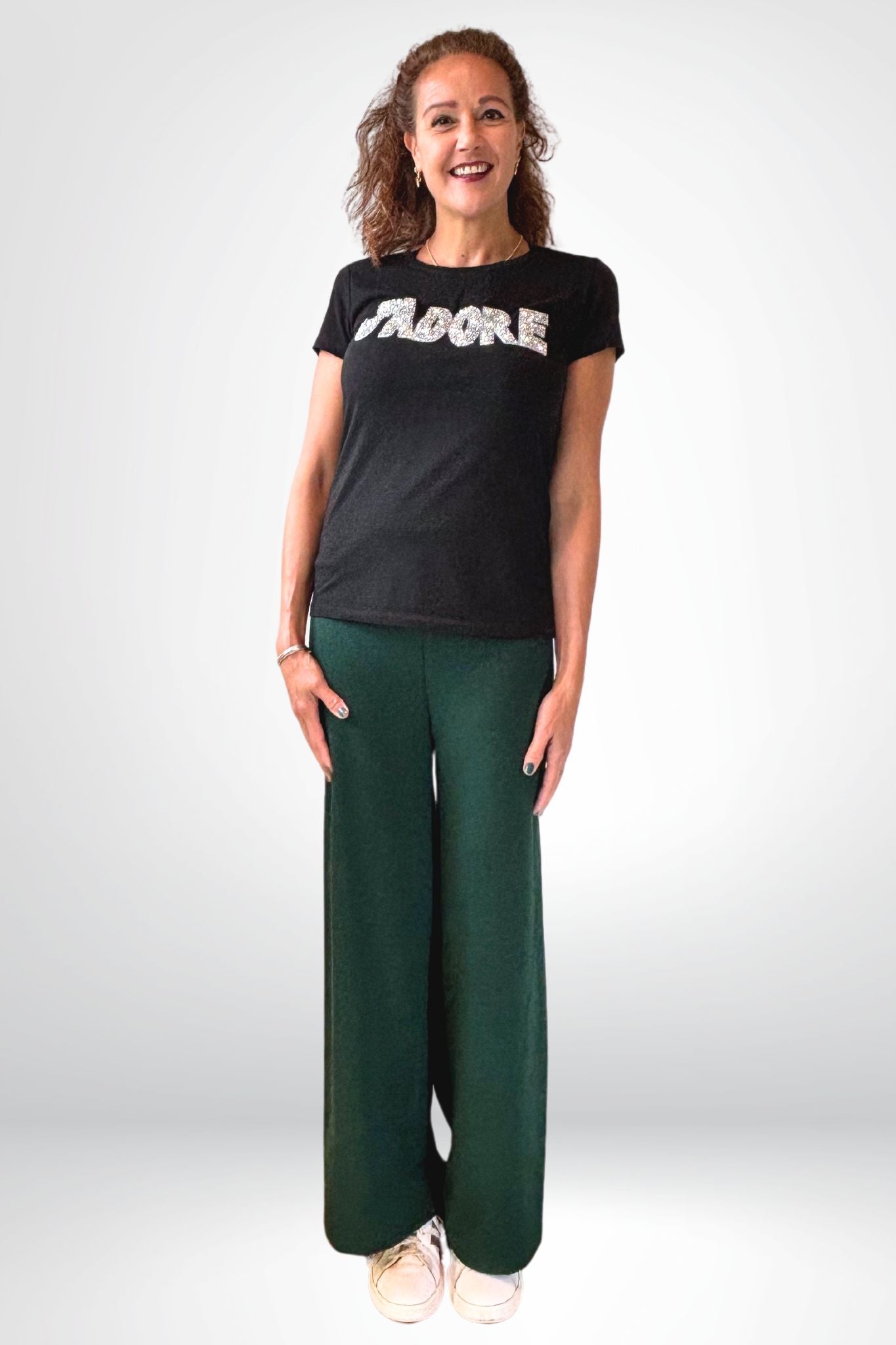 Soepele wide leg Sourí pants