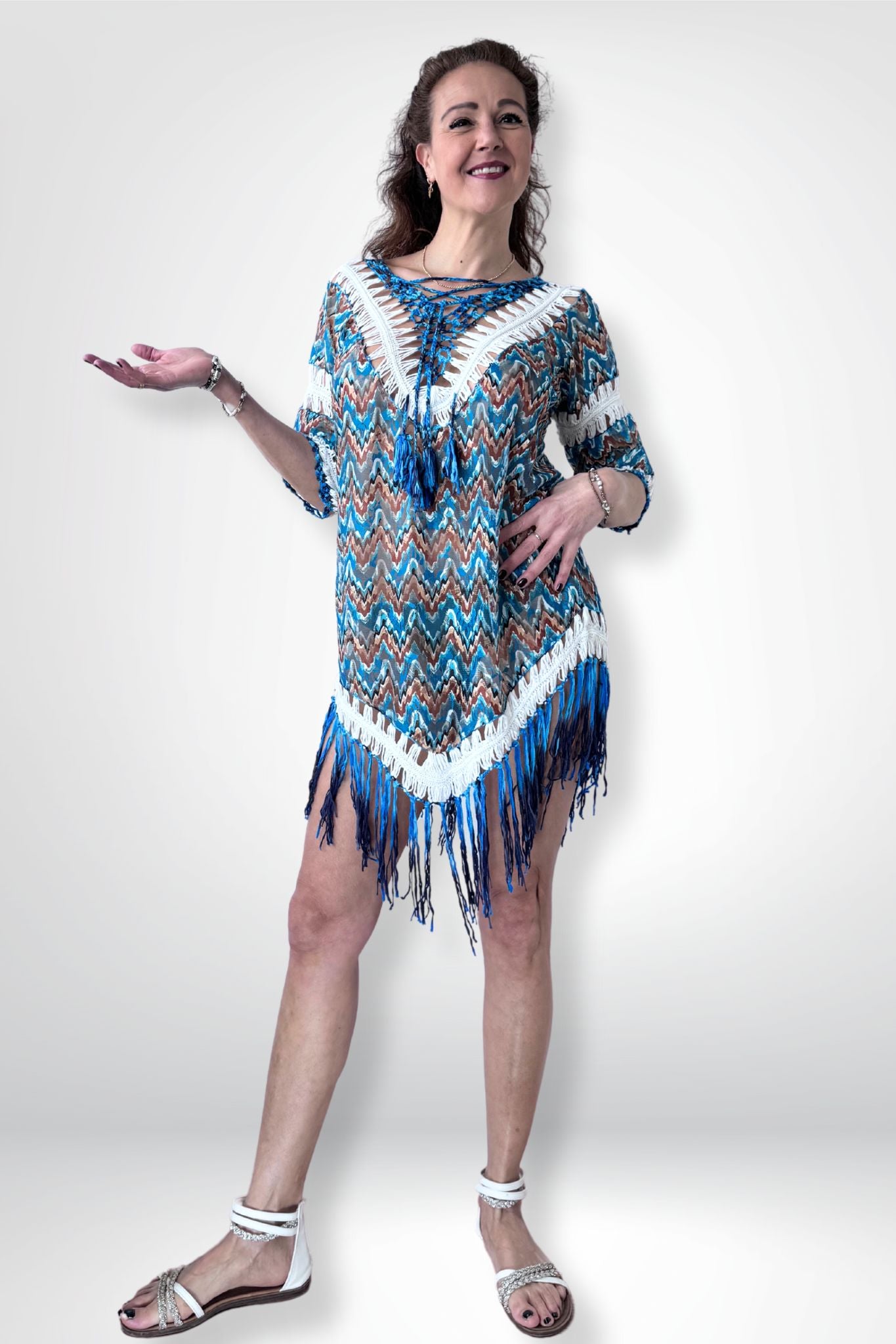 Eyecatcher tuniek Boho ibiza style Sourí Fashion