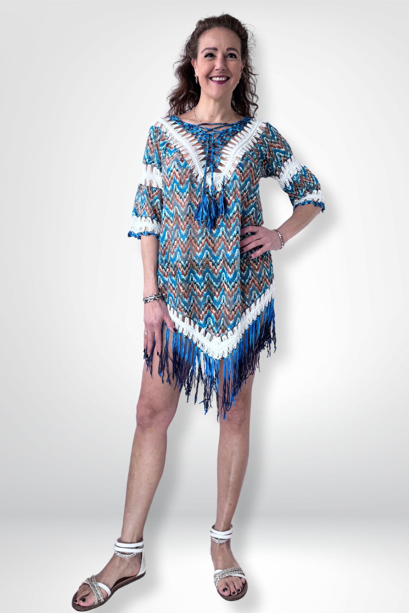 Eyecatcher tuniek "Boho" Sourí Fashion ibiza style