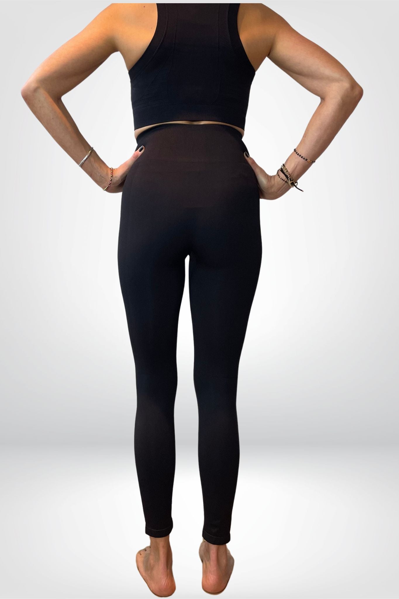Legging zwart achter Sourí Fashion
