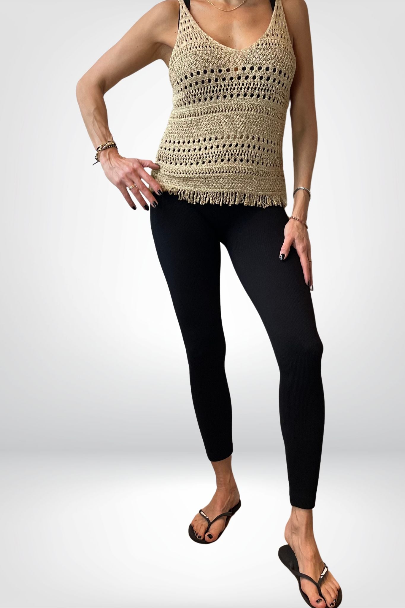 Legging zwart met top Sourí Fashion