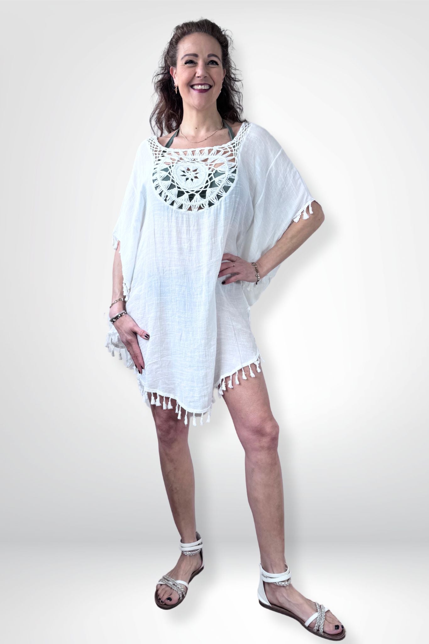 Eyecather tuniek "Frivolous" Souri Fashion