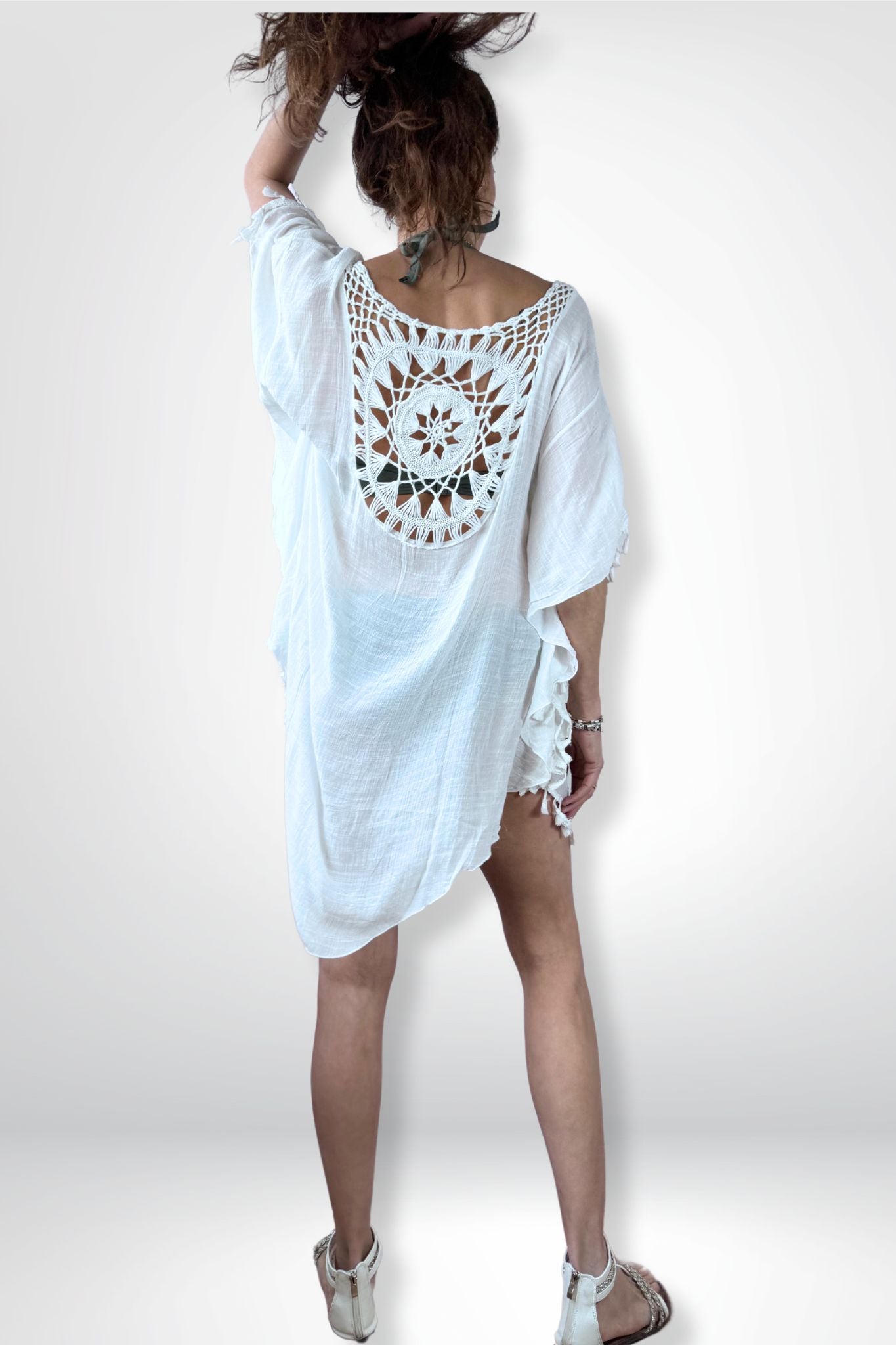 Eyecather tuniek "Frivolous" achter Souri Fashion
