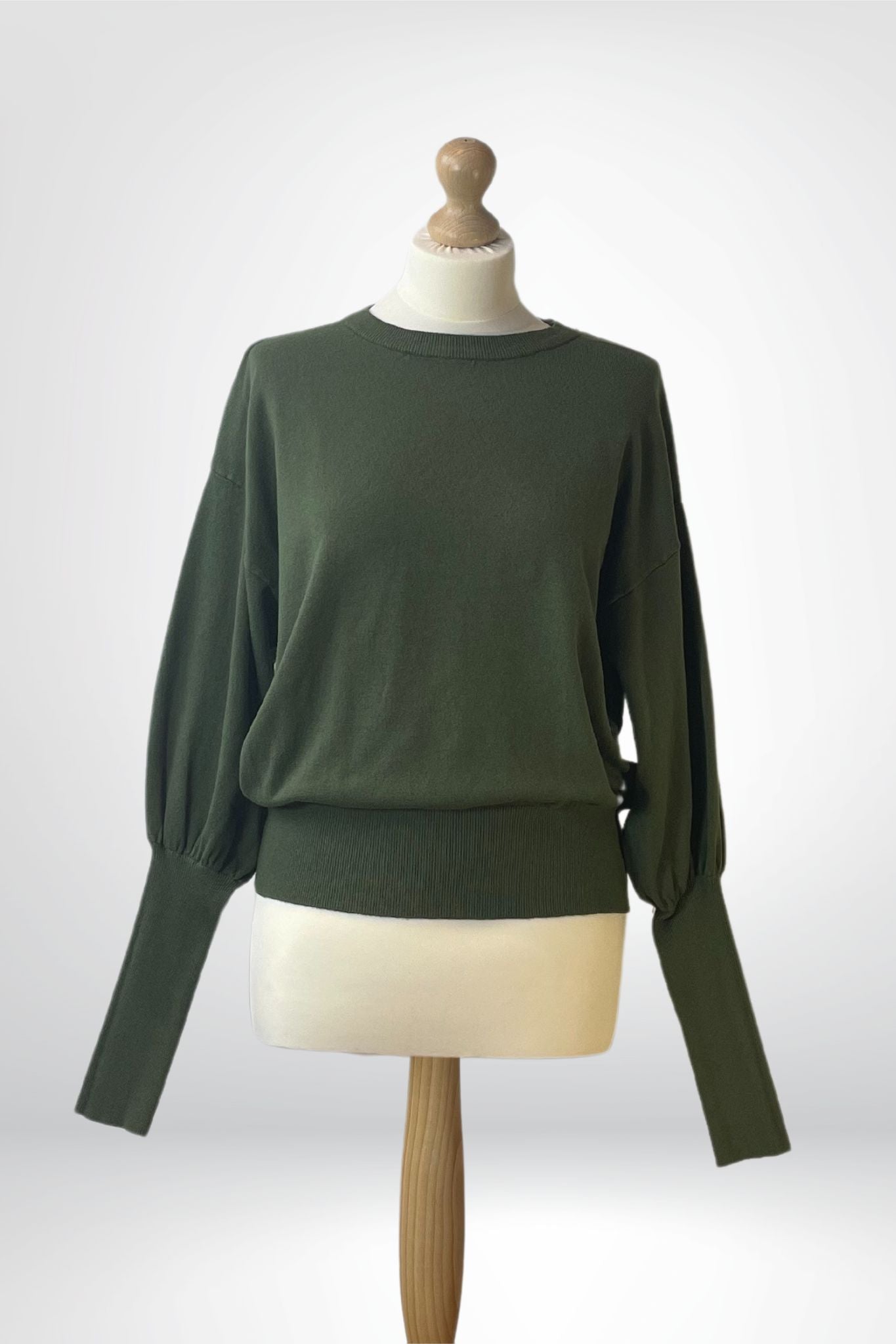 Trui groen op pop Sourí Fashion