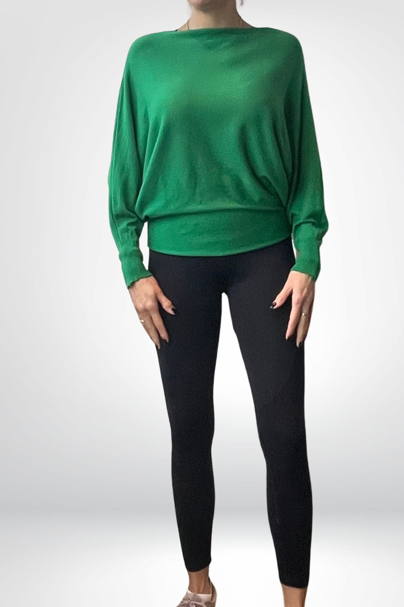 Vlindertrui groen Sourí Fashion