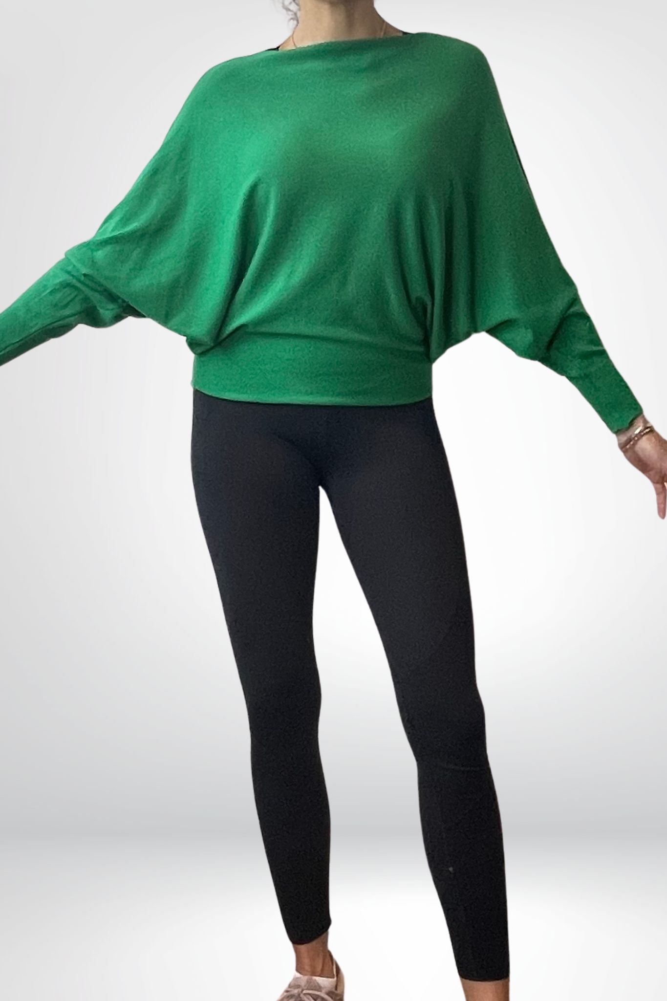 Vlindertrui groen Sourí Fashion