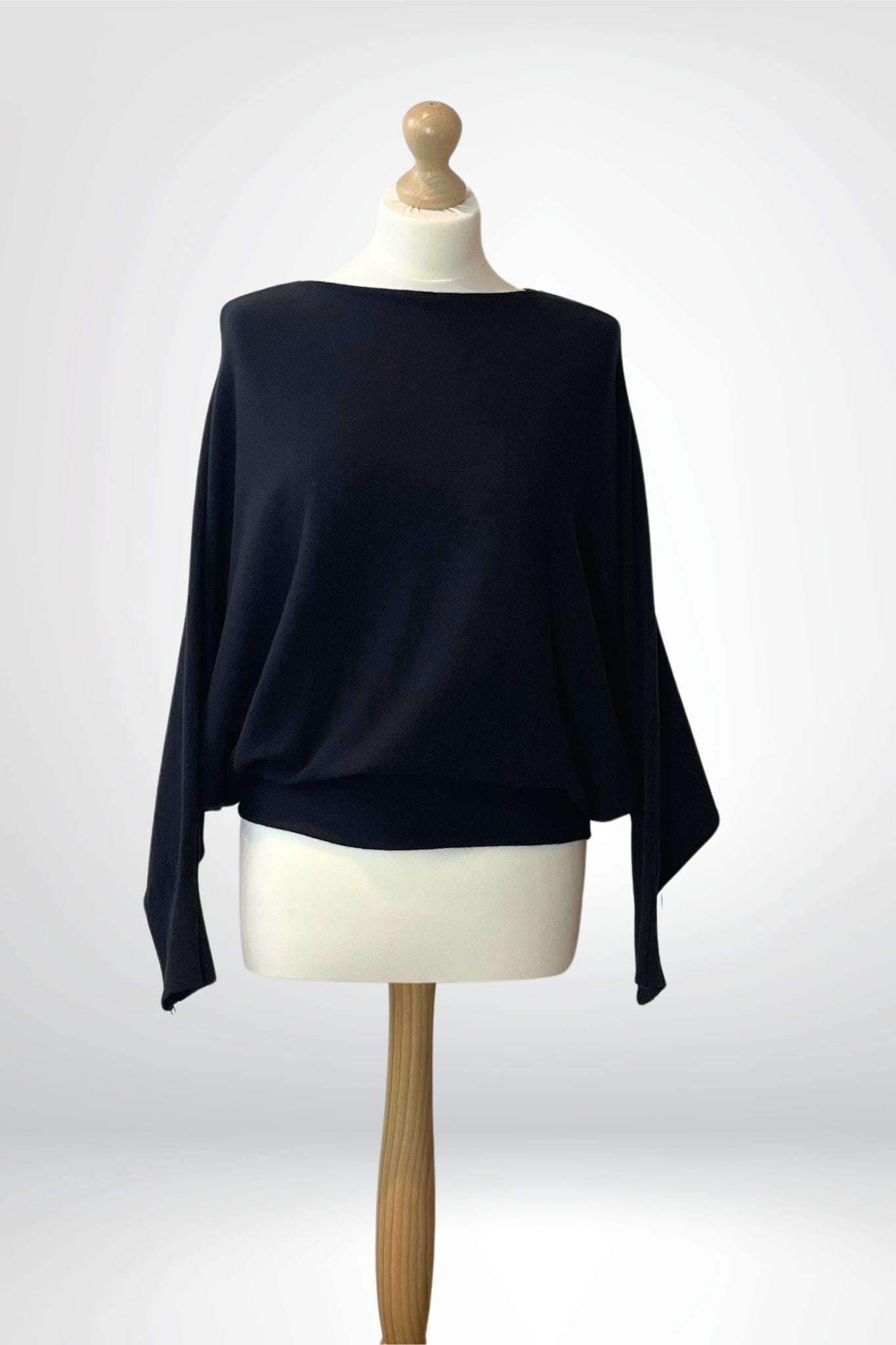 Vlindertrui zwart Sourí Fashion