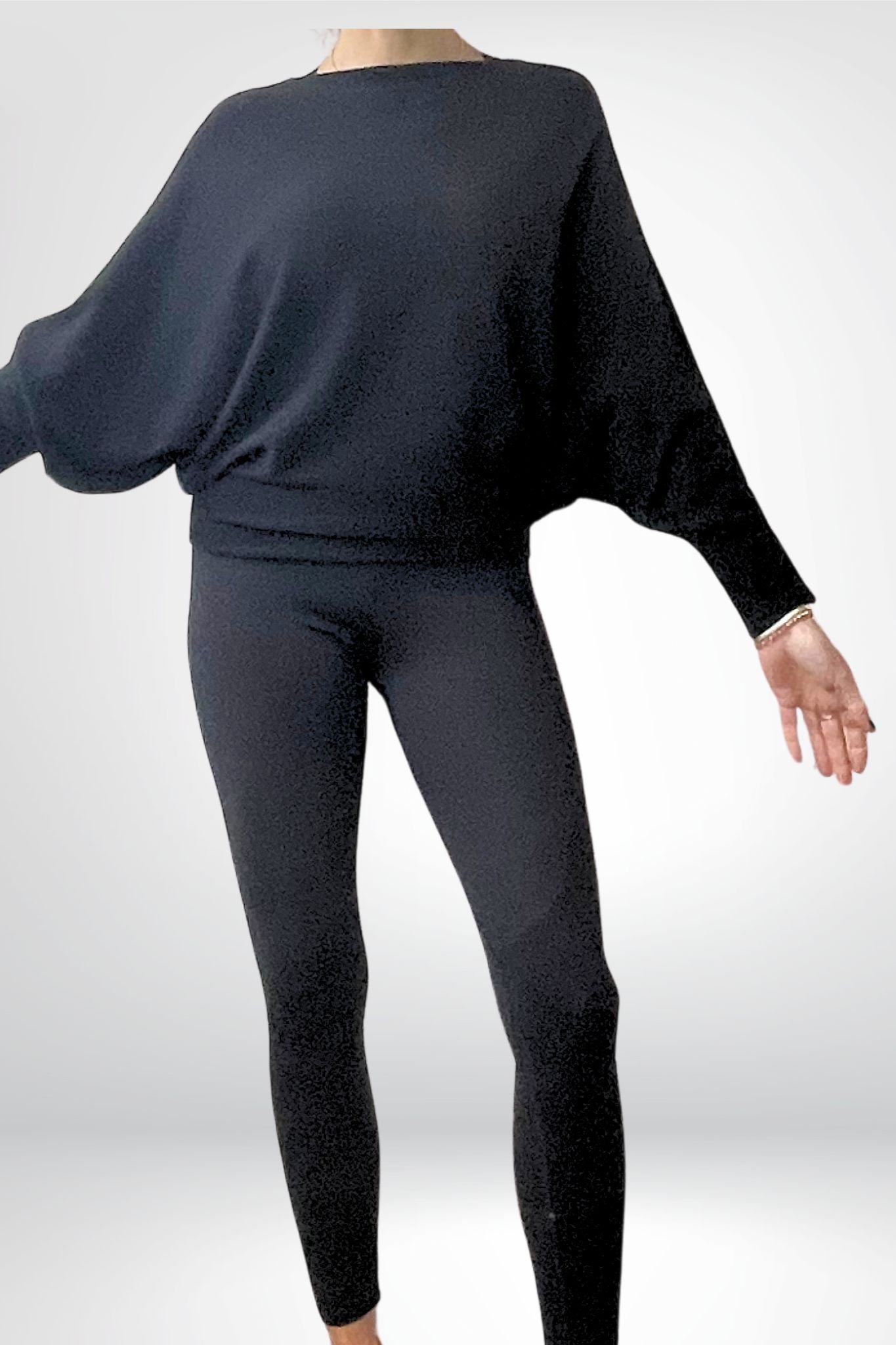 Vlindertrui zwart 2 Sourí Fashion